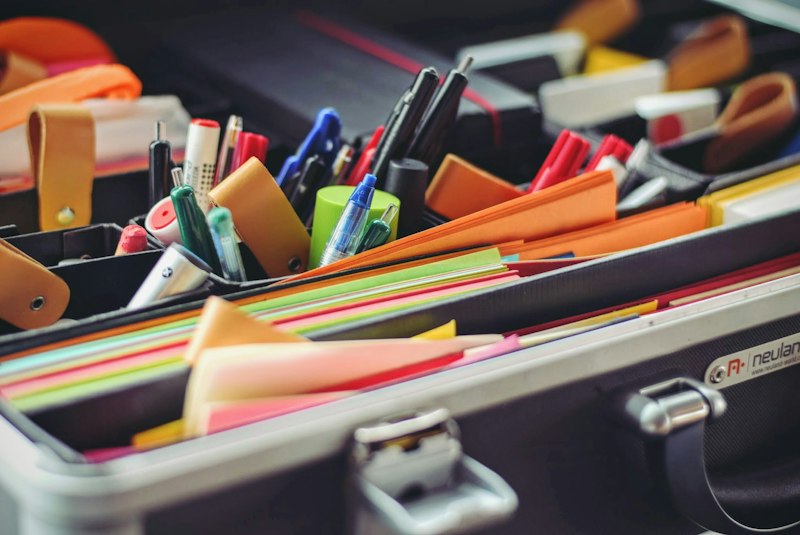 Notebooks and stationery